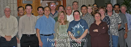 Solar NV founding members.